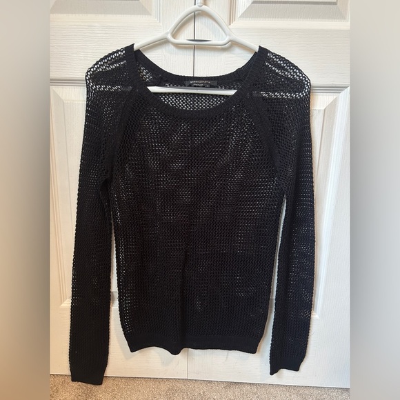 BCBG crew neck sweater size small • black - Picture 3 of 5